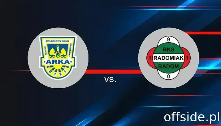 Arka Gdynia - Radomiak Radom: gdzie oglądać? Transmisja TV i Online | 25.07.2025