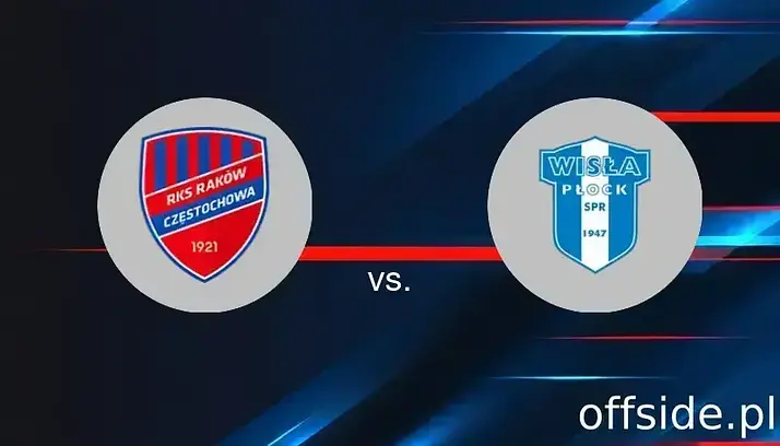 Transmisja Raków Częstochowa - Wisla Plock: gdzie oglądać? | 27.07.2025