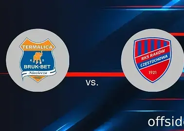 Bruk-Bet Termalica Nieciecza - Raków Częstochowa: gdzie oglądać? Transmisja | 17.08.2025