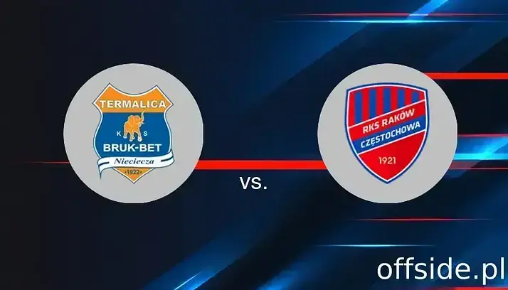 Bruk-Bet Termalica Nieciecza - Raków Częstochowa: gdzie oglądać? Transmisja | 17.08.2025