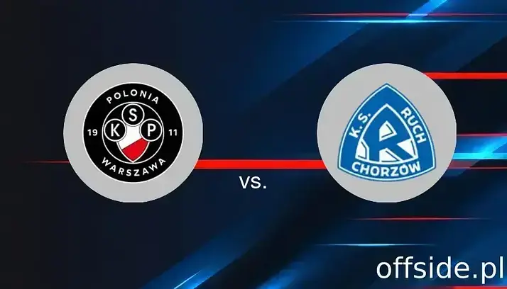 Polonia Warszawa - Ruch Chorzów: transmisja, gdzie oglądać? | 15.08.2025