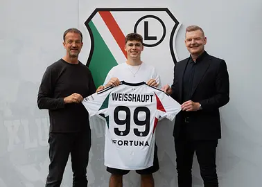 Noah Weisshaupt w Legii Warszawa na wypożyczeniu